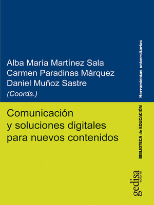 cover image of Comunicación y soluciones digitales para nuevos contenidos